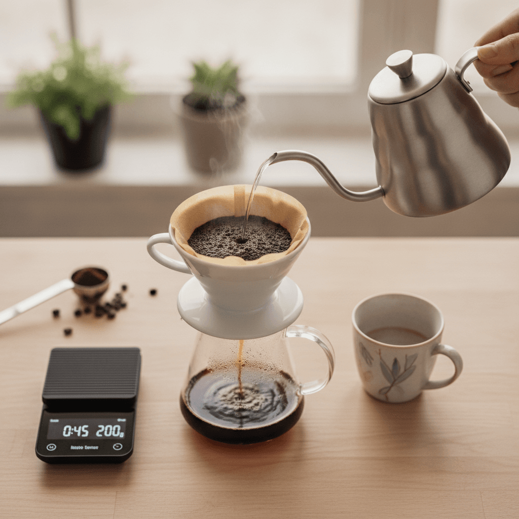 ハンドドリップ コーヒー 淹れ方:微調整で極める完璧な一杯ハンドドリップ ハンドドリップ コーヒー 淹れ方